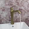 Rene Houtman Nostalgische Bronzen Wastafelkraan - H29 cm Rene Houtman Nostalgische Bronzen Wastafelkraan - H29 cm