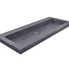 Wiesbaden Raw Wastafel - Met Twee Kraangaten - 100x46x5 cm Wiesbaden Raw Wastafel - Met Twee Kraangaten - 100x46x5 cm