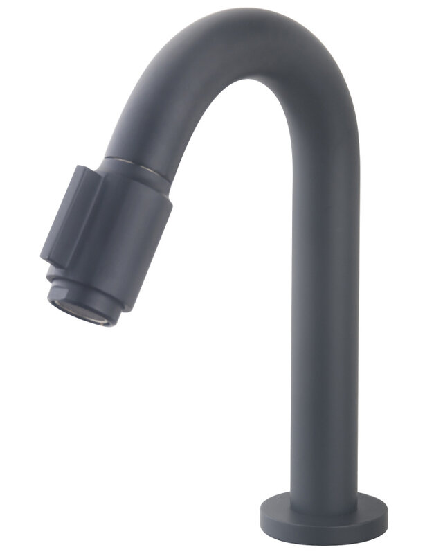 Wiesbaden Victoria Luxe Fonteinkraan - Mat Zwart - H19 cm