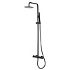 Thermostatische Opbouw Douche - Mat Zwart