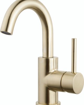 Wiesbaden Wastafelkraan met Draaibare Uitloop - 22,9 cm