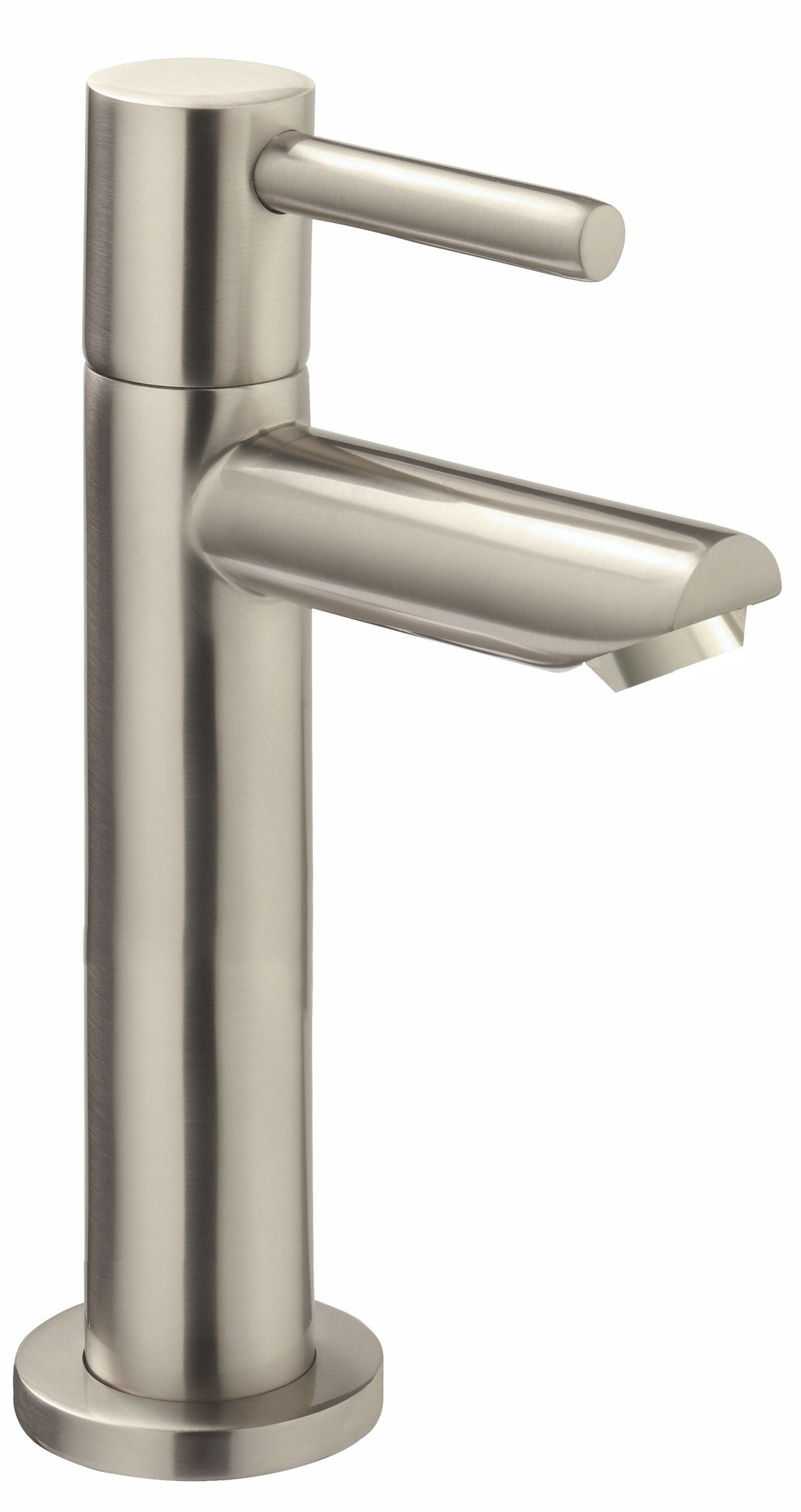 Wiesbaden Amador Toiletkraan Hoog - Geborsteld Staal - H15,5 cm