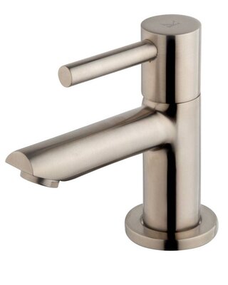 Wiesbaden Amador Toiletkraan - Geborsteld Staal - H10,4 cm