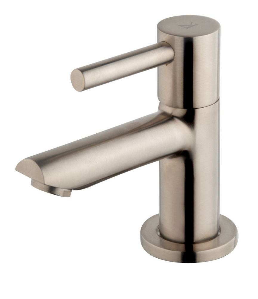 Wiesbaden Amador Toiletkraan - Geborsteld Staal - H10,4 cm