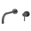 Inbouwwastafelkraan Wiesbaden Slim Twenty Afbouwdeel Eenhendel Gunmetal