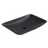 Opzetwastafel Wiesbaden Karé 58x36x11,5 cm Mat Zwart
