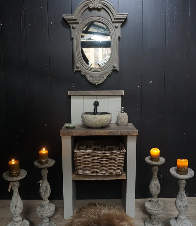 Rene Houtman Cosy toiletmeubel met trog en pompstraat - SET