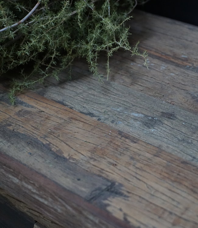 Rene Houtman Sidetable Muurtafel Barrano Naturel L140xD40xH90 cm