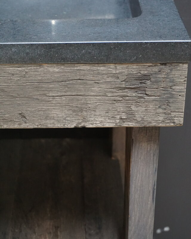 Rene Houtman Badkamermeubel Koos Oud Eiken 100,5x51,5