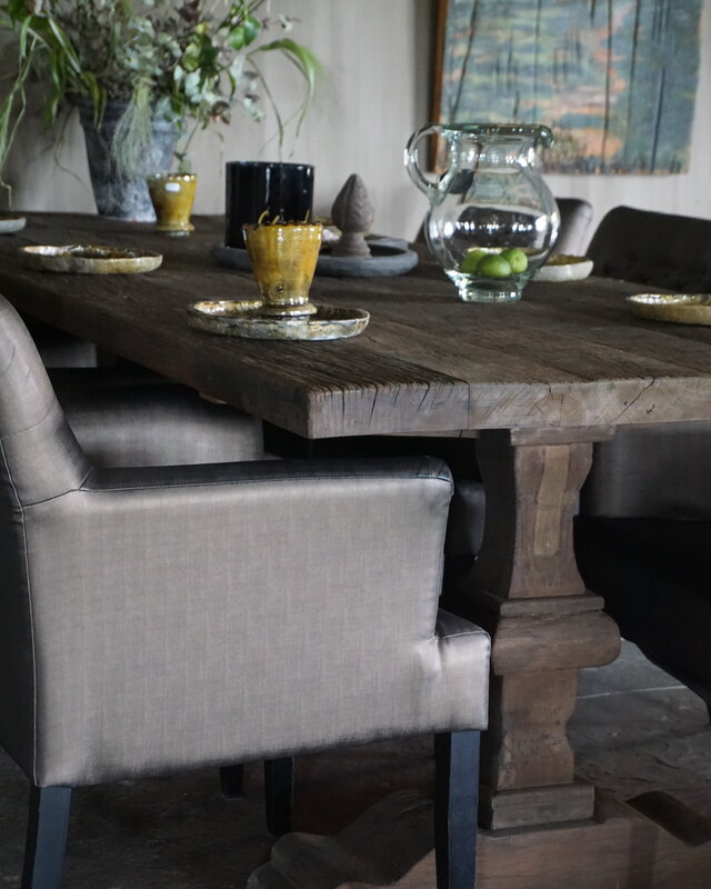 Rene Houtman Kloostertafel Huez Massief Hardhout - Kies Maat