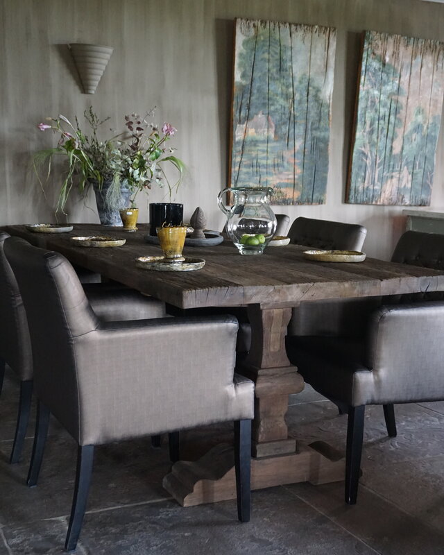 Rene Houtman Kloostertafel Huez Massief Hardhout - Kies Maat