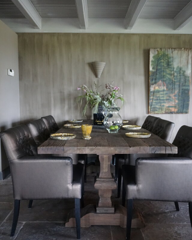 Rene Houtman Kloostertafel Huez Massief Hardhout - Kies Maat