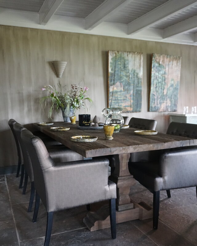 Rene Houtman Kloostertafel Huez Massief Hardhout - Kies Maat