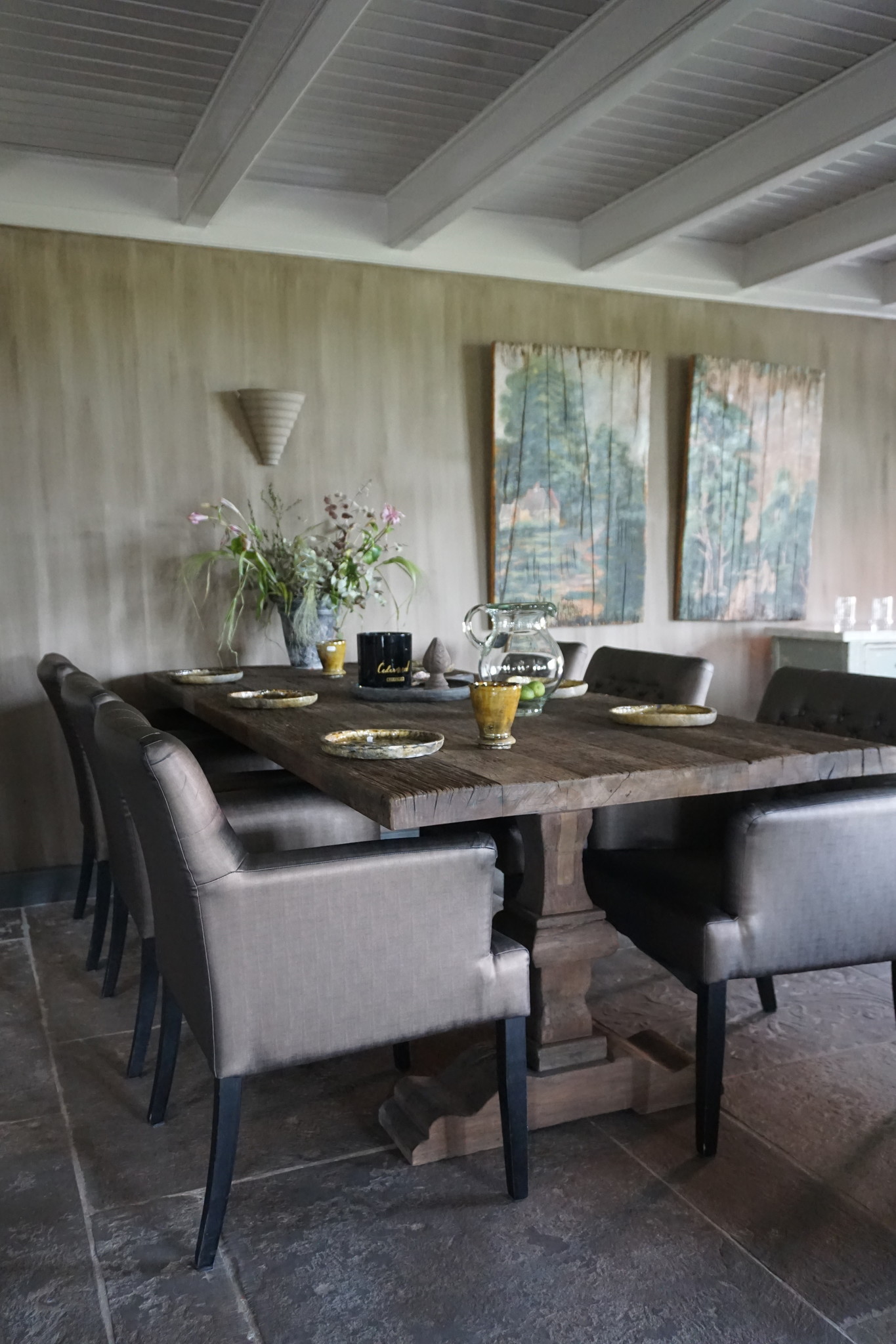 Rene Houtman Kloostertafel Huez Massief Hardhout - Kies Maat
