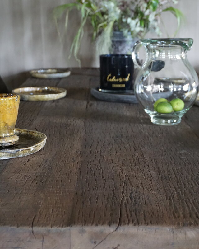 Rene Houtman Kloostertafel Huez Massief Hardhout - Kies Maat