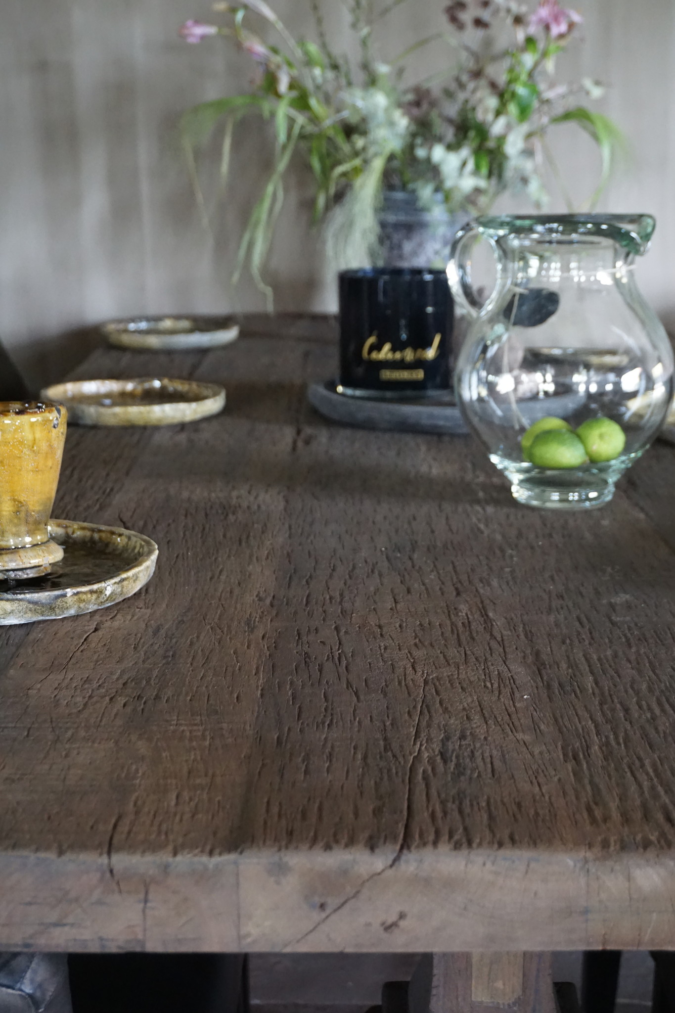 Rene Houtman Kloostertafel Huez Massief Hardhout - Kies Maat