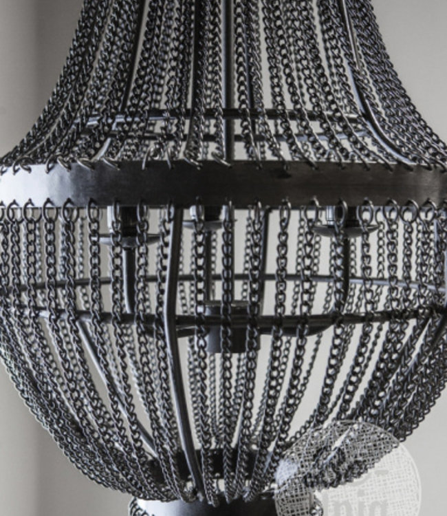 Be-Uniq Hanglamp Megan Metaal L118xB55xD55 cm