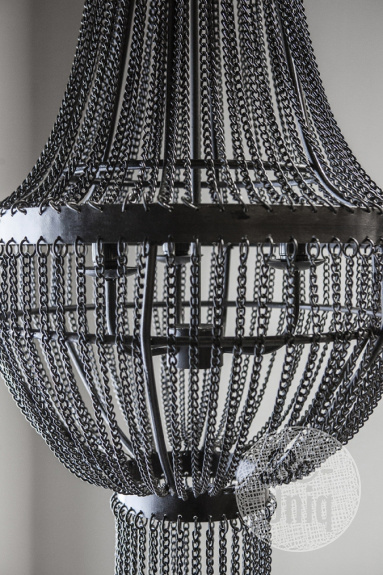 Be-Uniq Hanglamp Megan Metaal L118xB55xD55 cm