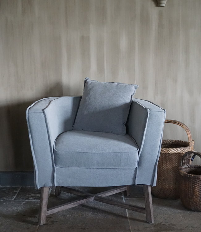 Rene Houtman Fauteuil Kaat - Dark Grey - H77xB86 cm