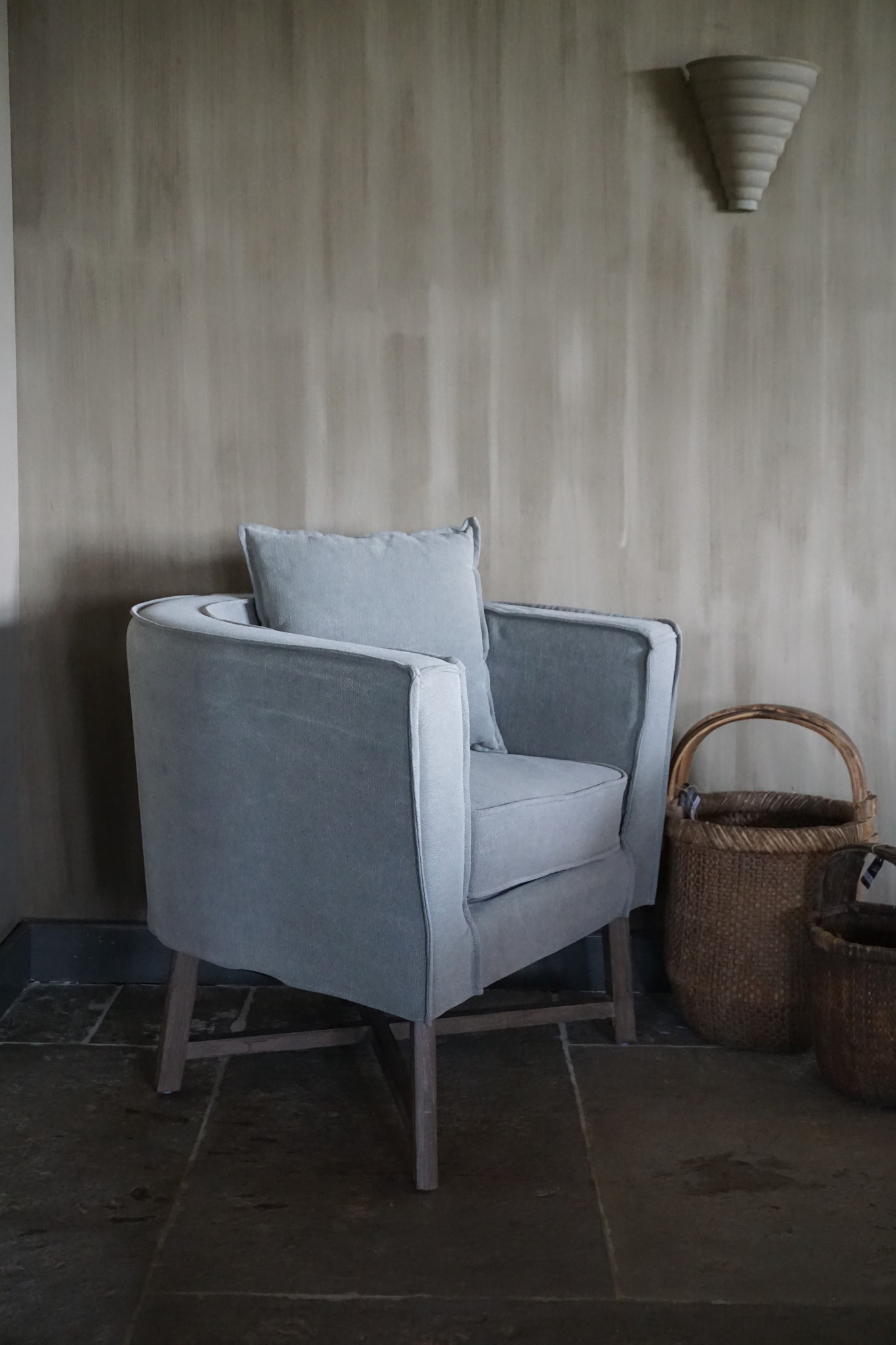 Rene Houtman Fauteuil Kaat - Light Grey - H77xB86 cm