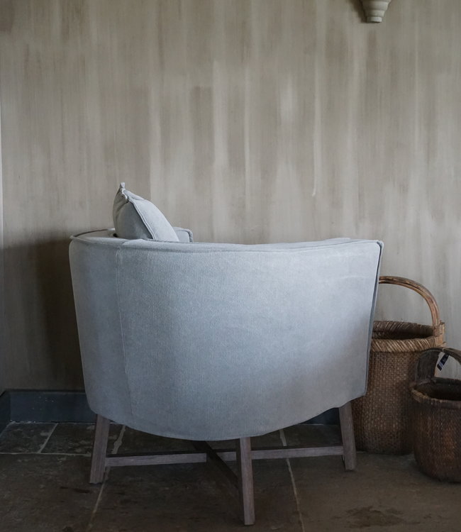 Rene Houtman Fauteuil Kaat - Light Grey - H77xB86 cm