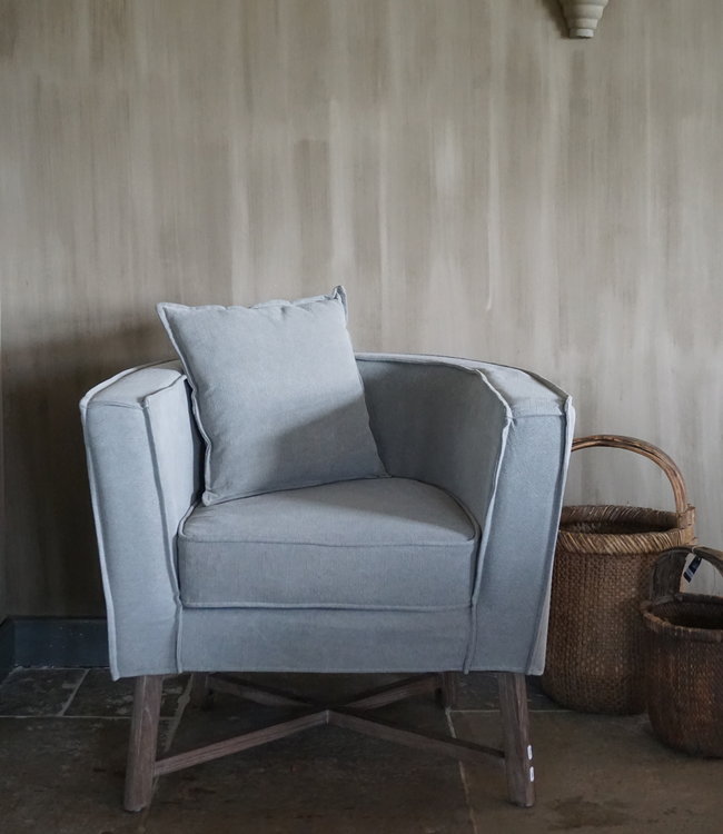 Rene Houtman Fauteuil Kaat - Light Grey - H77xB86 cm
