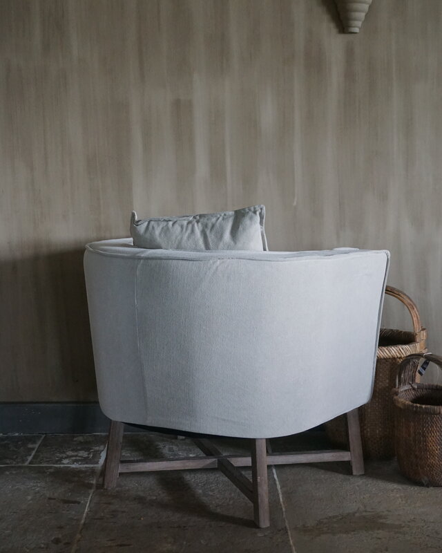 Rene Houtman Fauteuil Kaat - Taupe - H77xB86 cm