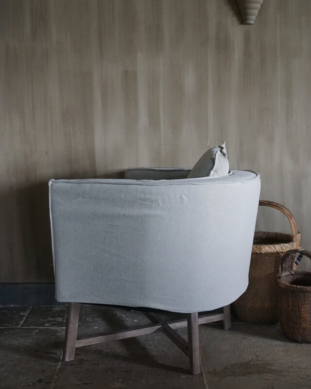 Rene Houtman Fauteuil Kaat - Taupe - H77xB86 cm