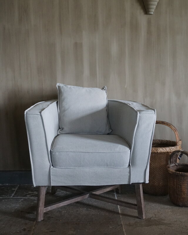 Rene Houtman Fauteuil Kaat - Taupe - H77xB86 cm