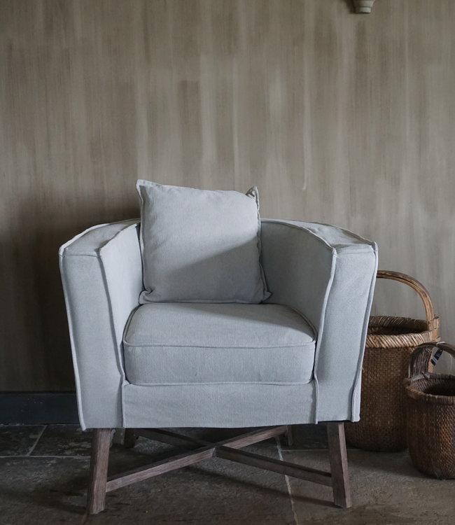 Rene Houtman Fauteuil Kaat - Taupe - H77xB86 cm