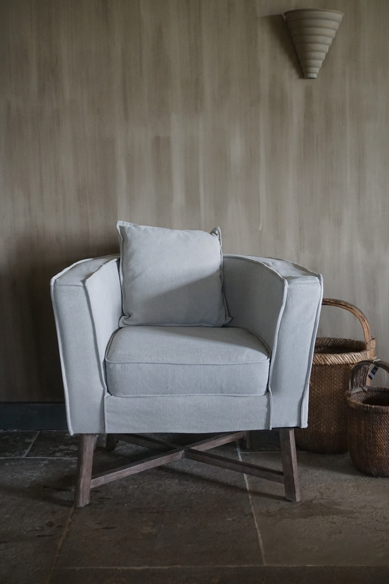 Rene Houtman Fauteuil Kaat - Taupe - H77xB86 cm