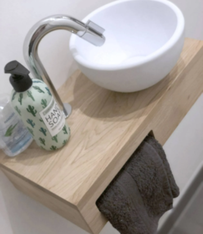 Wiesbaden Wiesbaden Oak planchet 40 x 21 x 10 cm links