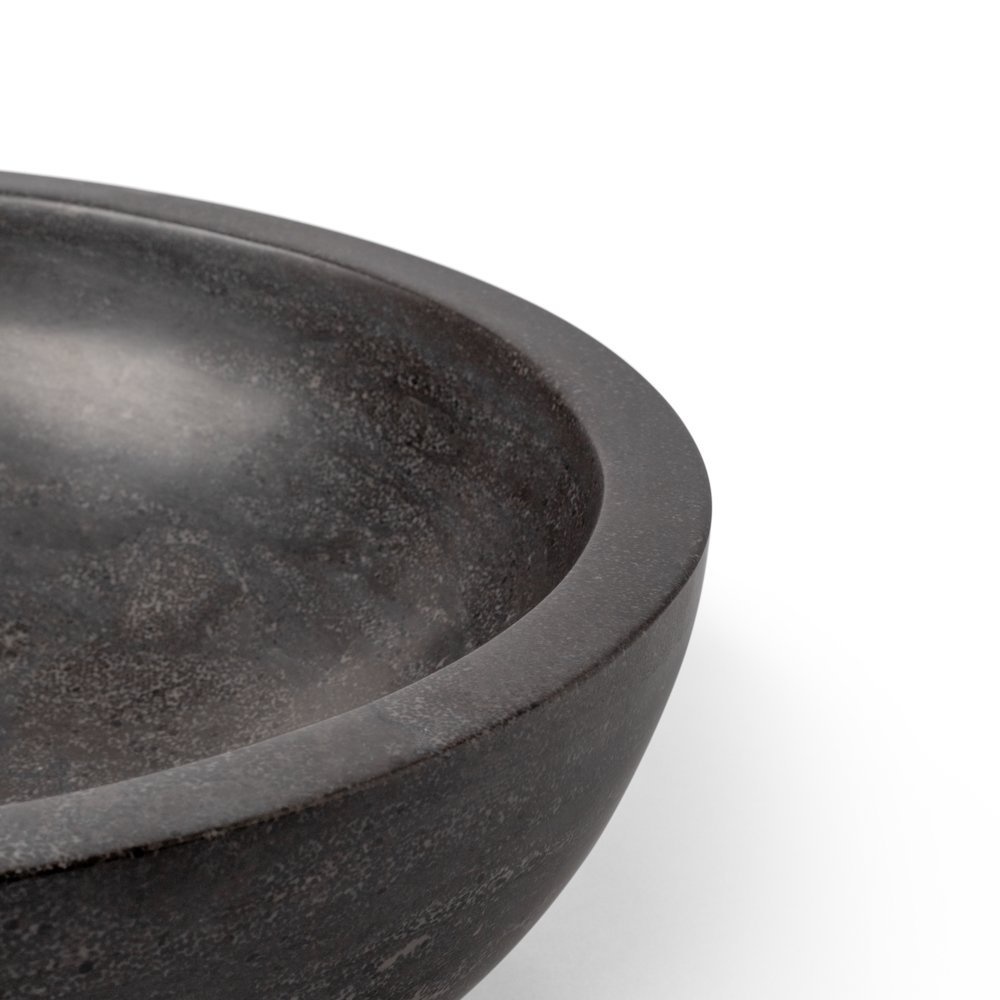 Wiesbaden Waskom Opzet Hardsteen Rond 40x12 cm