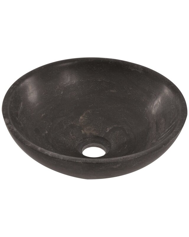 Wiesbaden Waskom Opzet Hardsteen Rond 32x32x12 cm