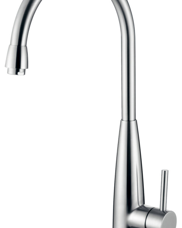 Wiesbaden Clark Keukenkraan - H47,3 cm - RVS