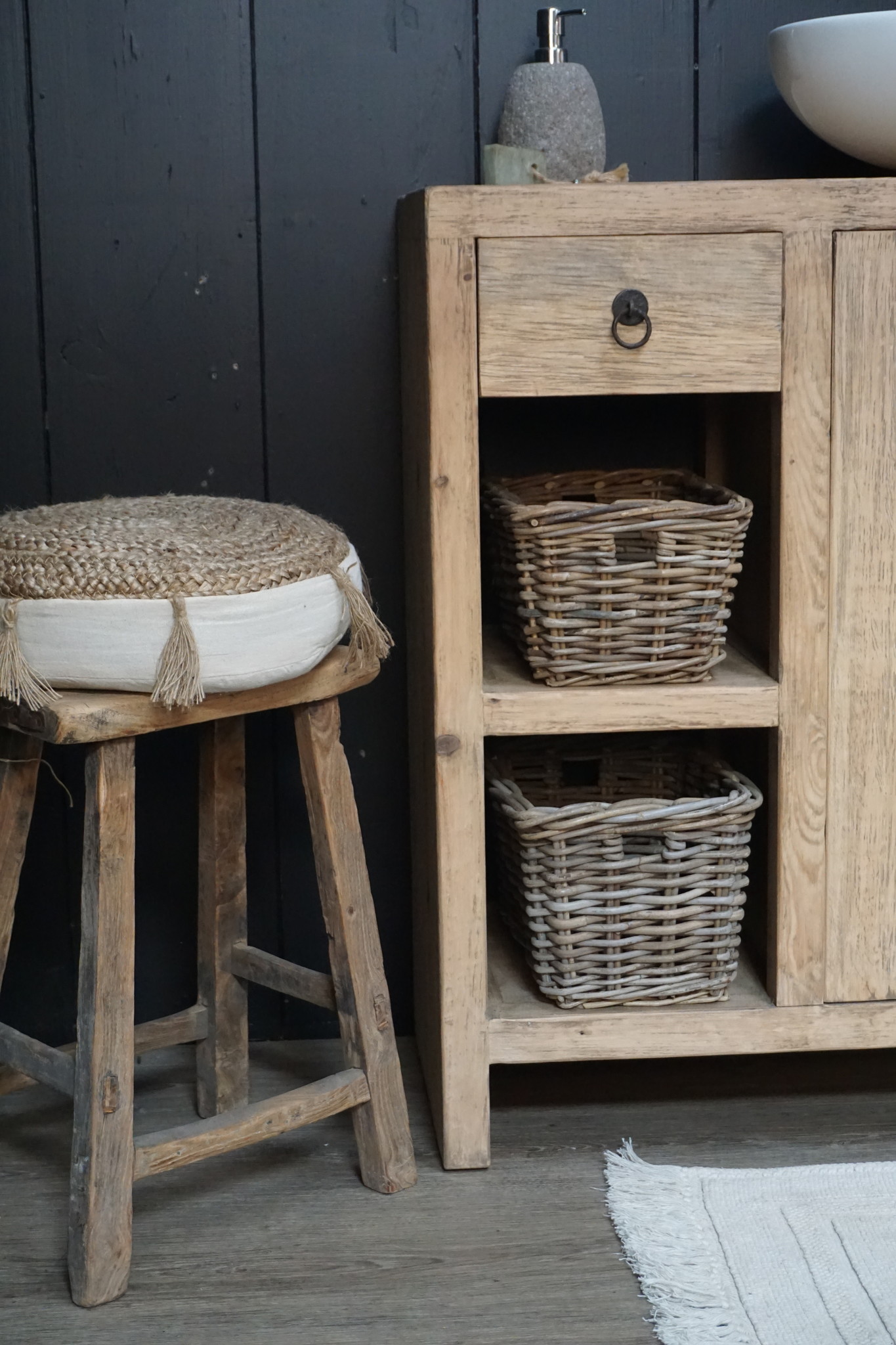 Rene Houtman Abella Houten Badkamermeubel 120 cm Naturel