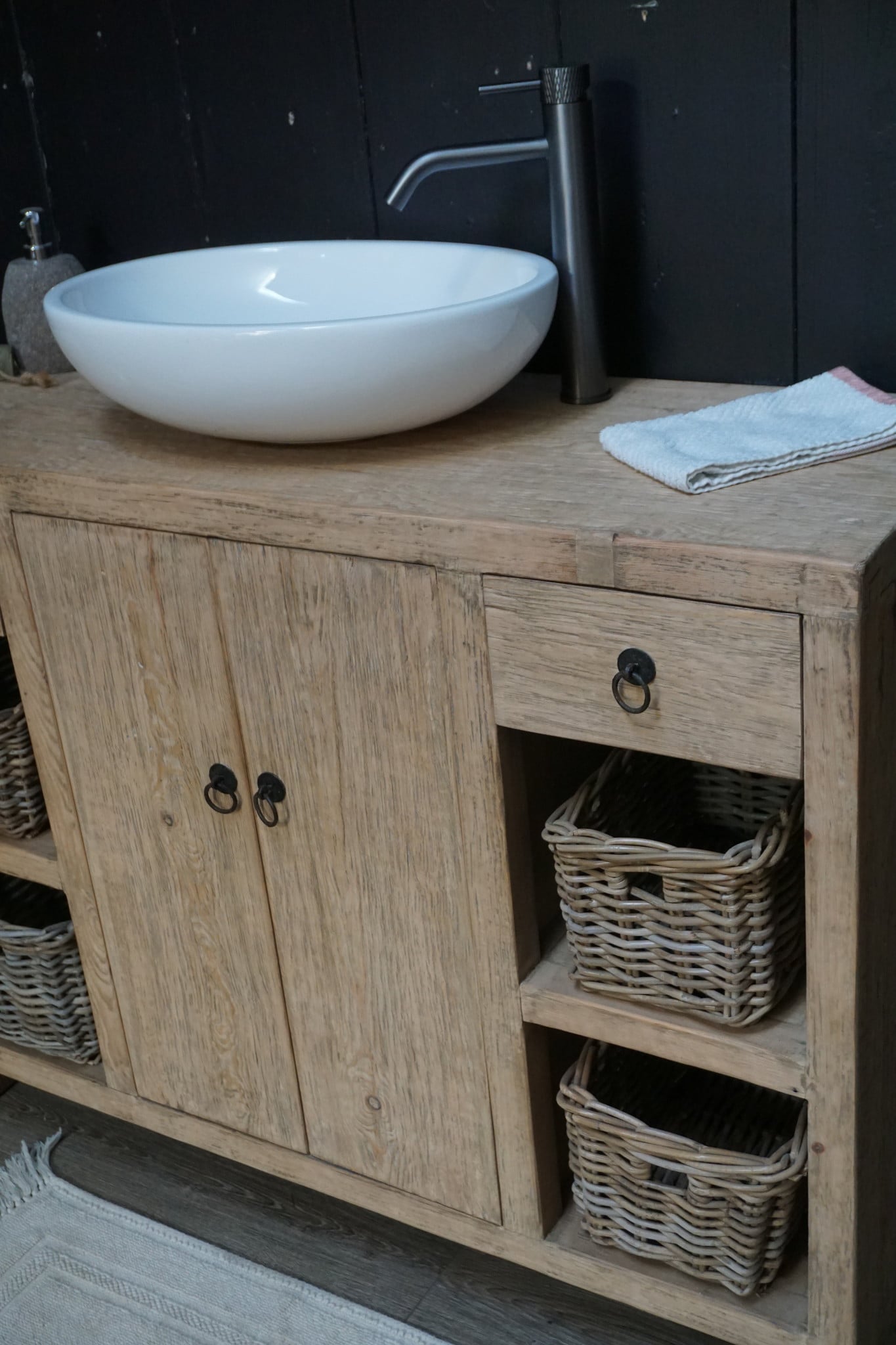 Rene Houtman Abella Houten Badkamermeubel 120 cm Naturel