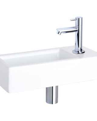 Differnz Hura Fonteinset - 37,5 x 18,5 x 9 cm - Wit