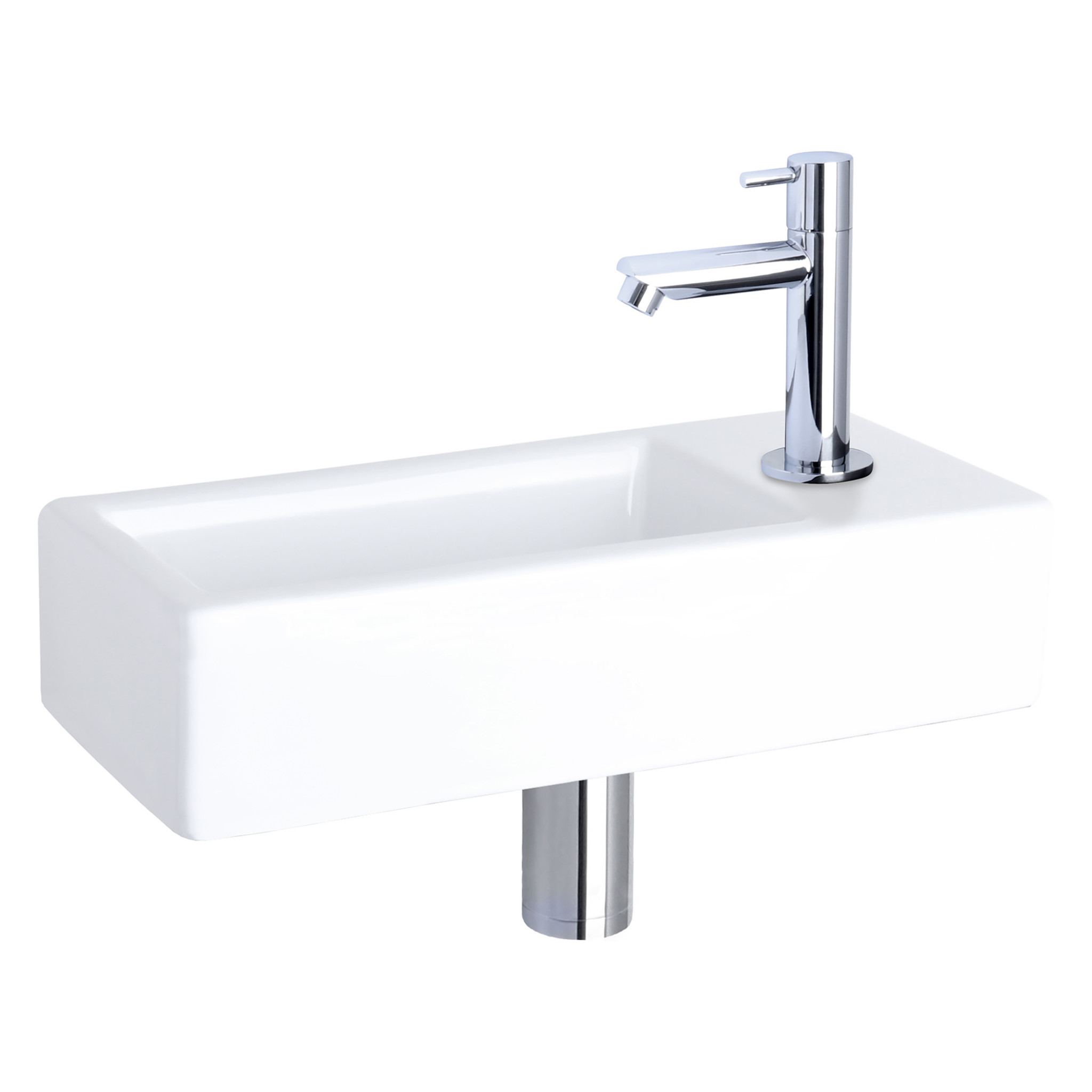 Differnz Hura Fonteinset - 37,5 x 18,5 x 9 cm - Wit