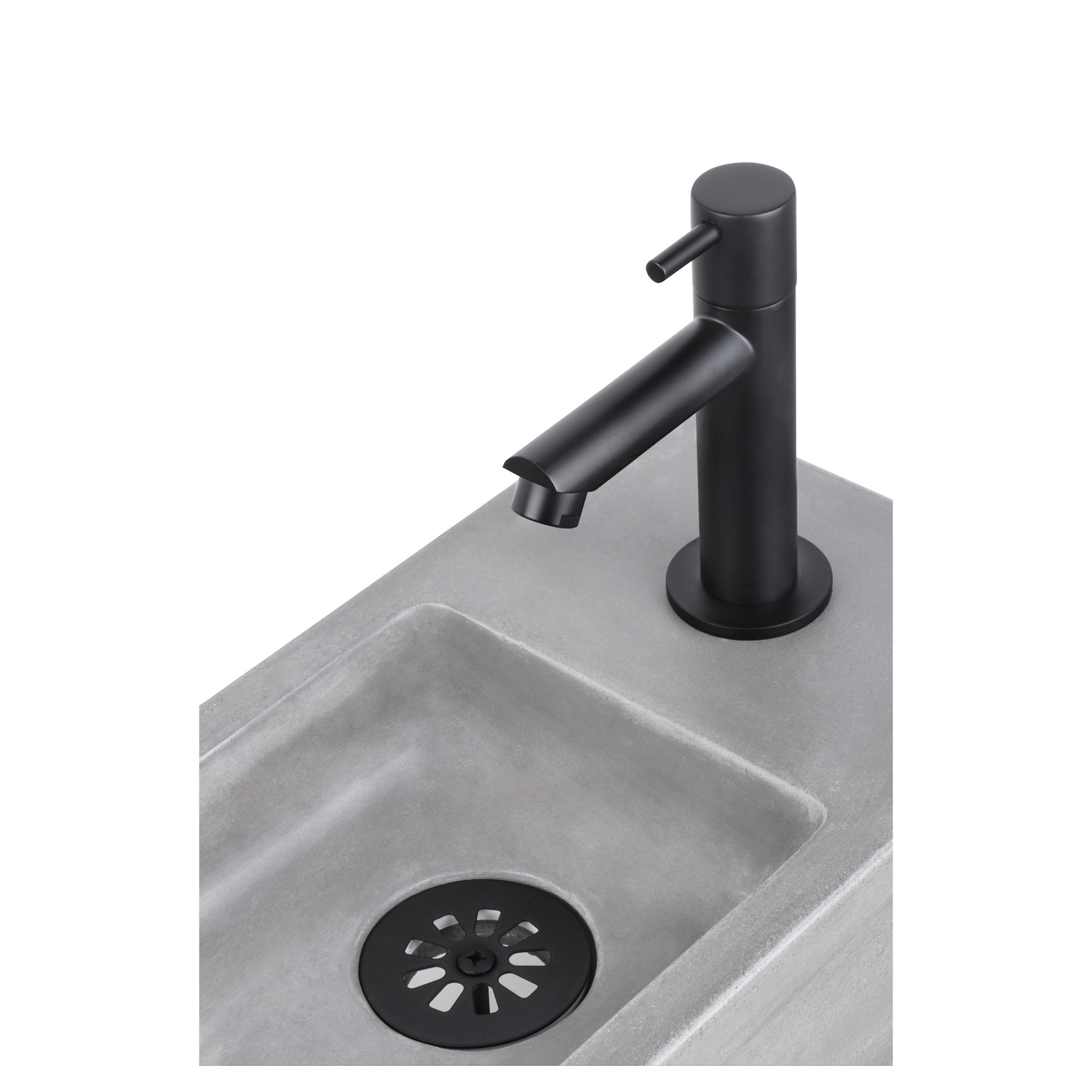 Differnz Force Fonteinset - Beton Donkergrijs - 40 x 22 x 8 cm