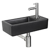 Differnz Hator Fonteinset - 37,5 x 18,5 x 9 cm - Mat Zwart