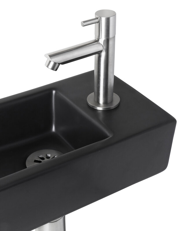 Differnz Differnz Hator Fonteinset - 37,5 x 18,5 x 9 cm - Mat Zwart