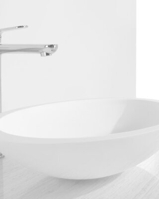 Wiesbaden Kim Waskom Ovaal - 59 x 35 x 11 cm - Mat Wit