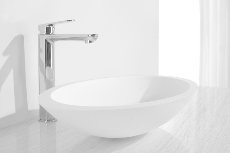 Wiesbaden Kim Waskom Ovaal - 59 x 35 x 11 cm - Mat Wit