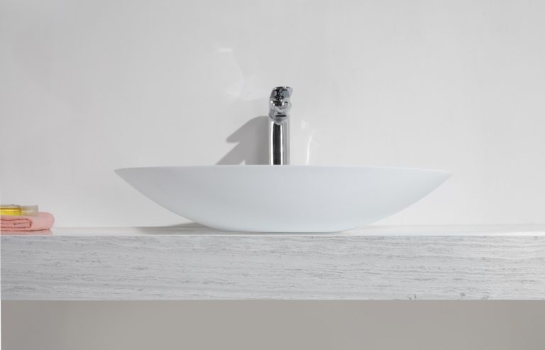 Wiesbaden Kim Waskom Ovaal - 59 x 35 x 11 cm - Mat Wit