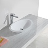 Wiesbaden Kim Waskom Ovaal - 59 x 35 x 11 cm - Mat Wit Wiesbaden Kim Waskom Ovaal - 59 x 35 x 11 cm - Mat Wit