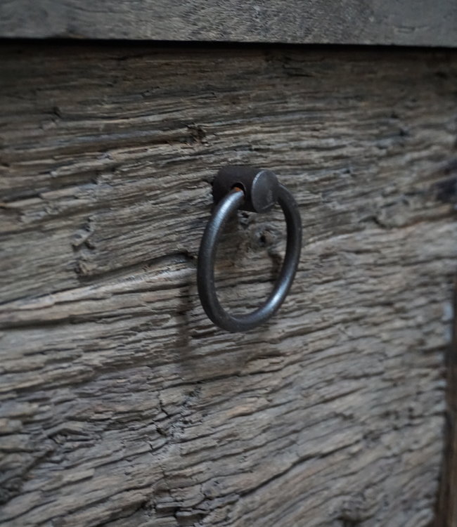 Rene Houtman Raaf Badkamermeubel Zwevend Oud Eikenhout - 100-160 cm