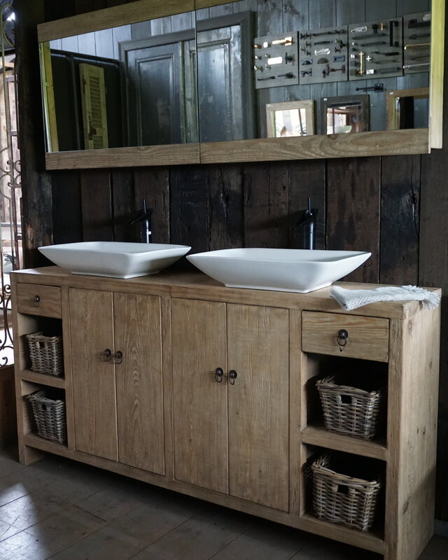 Rene Houtman Abella Houten Badkamermeubel 180 cm Naturel