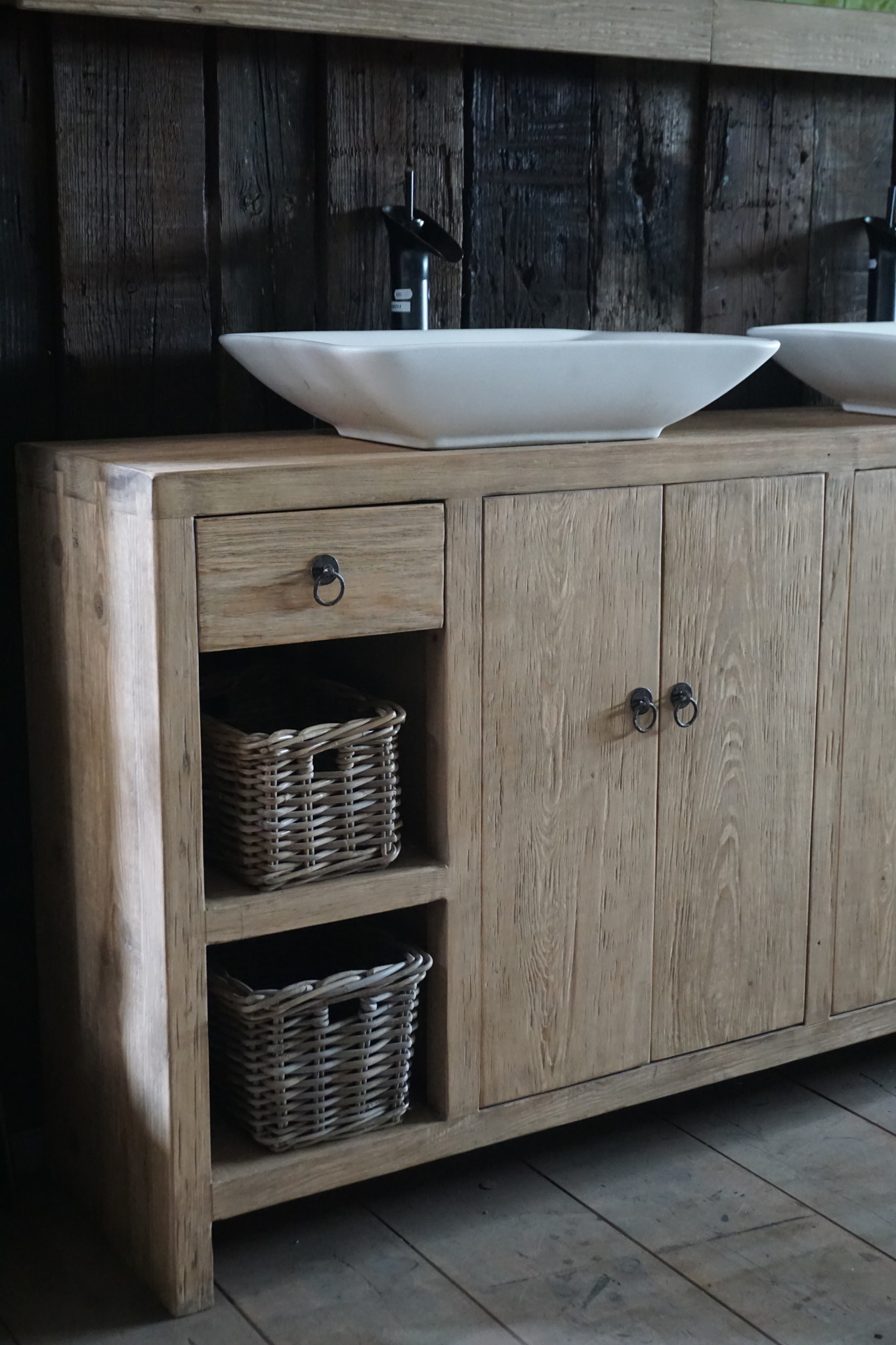 Rene Houtman Abella Houten Badkamermeubel 180 cm Naturel