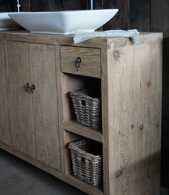 Rene Houtman Abella Houten Badkamermeubel 180 cm Naturel